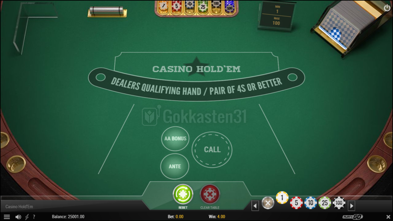 Casino Hold’em Poker screenshot