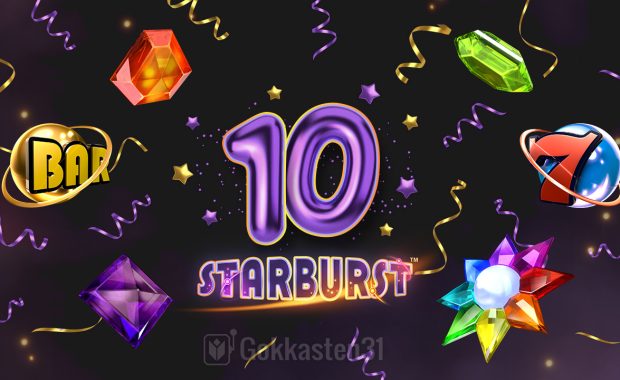 starburst 10 jaren bestaan